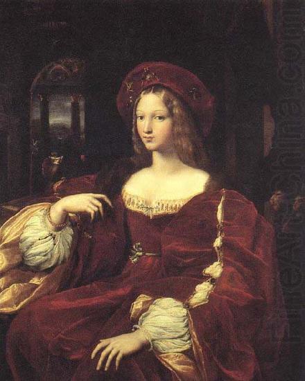 RAFFAELLO Sanzio Portrait of Jeanne d'Aragon china oil painting image